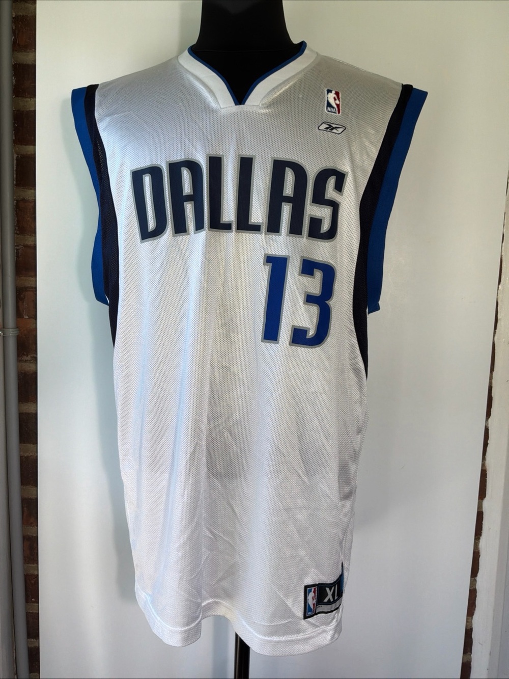 Reebok NBA Dallas Mavericks Steve Nash #13 Basketball Jersey Size XL